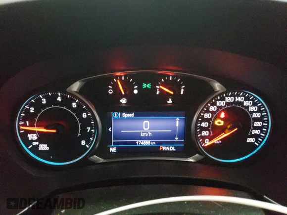 2019 Chevrolet Equinox LT with VIN 2GNAXKEV9K6255537, listed as a Copart auction lot 51057115 with 174,855 mi miles and Salvage Title. Bid and sale history available at carsss.com. Image 9.