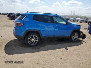 2020 Jeep Compass North z VIN 3C4NJDBB9LT255410, wystawiony jako Copart lot #56552915 z przebiegiem 38 959 mil mil oraz Szkoda całkowita • Salvage title. Historia ofert i sprzedaży dostępna na DreamBid. Obrazek 3.