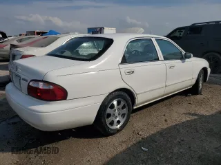 2000 Mazda 626 LX with VIN 1YVGF22C3Y5102174, listed as a Copart auction lot 75287594 with 0 mi miles and Non Repairable. Bid and sale history available at carsss.com. Image 3.