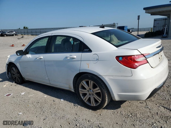 2013 Chrysler 200 Touring with VIN 1C3CCBBBXDN570387, listed as a Copart auction lot 62681384 with 0 mi miles and Salvage Title. Bid and sale history available at carsss.com. Image 2.