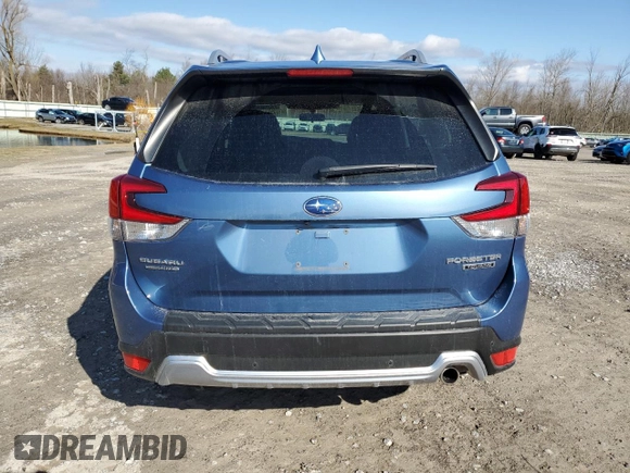 2023 Subaru Forester Touring with VIN JF2SKARC0PH492502, listed as a Copart auction lot 50028205 with 18,364 mi miles and Salvage Title. Bid and sale history available at carsss.com. Image 6.