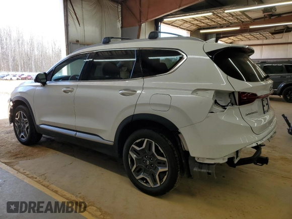 2022 Hyundai Santa Fe Hybrid Limited with VIN KM8S5DA1XNU054524, listed as a Copart auction lot 49461015 with 27,809 mi miles and Salvage Title. Bid and sale history available at carsss.com. Image 2.