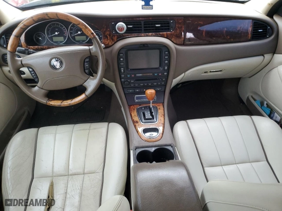 2007 Jaguar S-Type 3.0 with VIN SAJWA01A37FN79962, listed as a Copart auction lot 44360005 with 0 mi miles and Salvage Title. Bid and sale history available at carsss.com. Image 8.