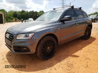 2017 Audi SQ5 Premium Plus z VIN WA1CCAFP5HA009940, wystawiony jako Copart lot #55083185 z przebiegiem 106 962 mil mil oraz Szkoda całkowita • Salvage title. Historia ofert i sprzedaży dostępna na DreamBid. Obrazek 1.