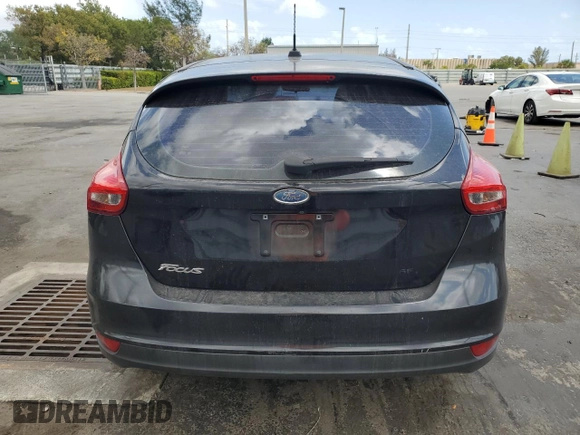 2017 Ford Focus SE with VIN 1FADP3K24HL241881, listed as a Copart auction lot 51017165 with 50,605 mi miles and Salvage Title. Bid and sale history available at carsss.com. Image 6.