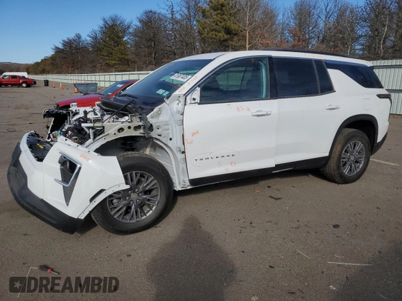 2024 Chevrolet Traverse AWD LT with VIN 1GNEVGKS7RJ188223, listed as a Copart auction lot 41987405 with 6,434 mi miles and Non Repairable. Bid and sale history available at carsss.com. Image 1.