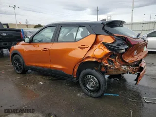 2024 Nissan Kicks SV with VIN 3N1CP5CV3RL480759, listed as a Copart auction lot 50064435 with 16,260 mi miles and Salvage Title. Bid and sale history available at carsss.com. Image 2.