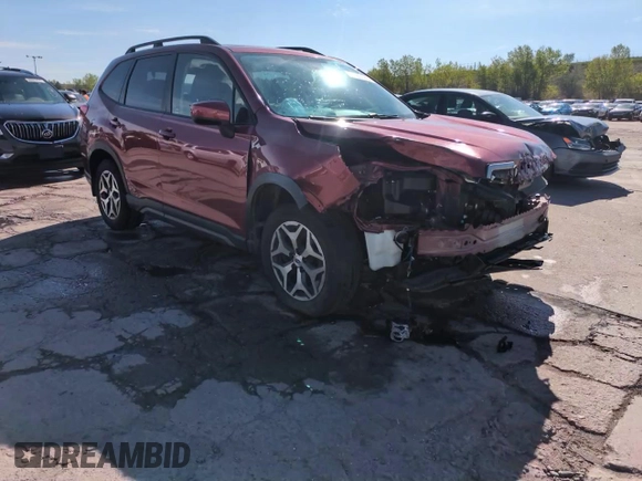 2019 Subaru Forester Premium with VIN JF2SKAGC3KH590936, listed as a Copart auction lot 56383735 with 61,392 mi miles and Salvage title. Bid and sale history available at DreamBid. Image 15.