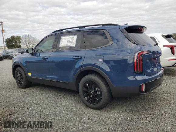 2024 Kia Telluride SX X-Line with VIN 5XYP5DGC7RG452025, listed as a Copart auction lot 81028764 with Not Provided miles and Salvage Title. Bid and sale history available at carsss.com. Image 2.
