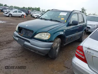 1998 Mercedes-Benz M 320/430/500 with VIN 4JGAB54E4WA046561, listed as a IAAI auction lot 42510300 with 211,689 mi miles and . Bid and sale history available at DreamBid. Image 2.