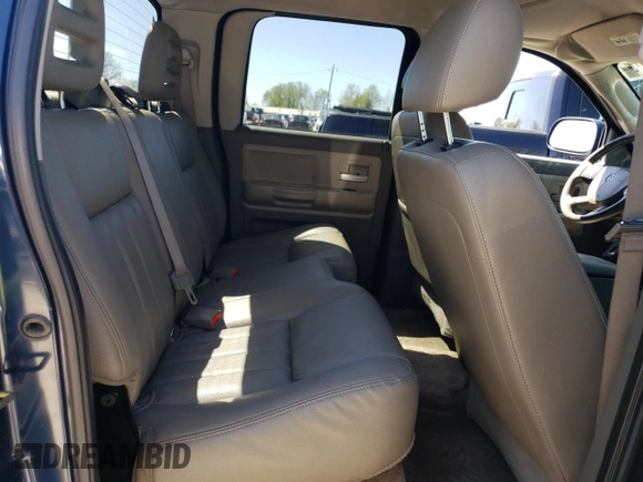 2005 Dodge Dakota Laramie with VIN 1D7HW58N35S158901, listed as a Copart auction lot 50382724 with 188,113 mi miles and Salvage Title. Bid and sale history available at DreamBid. Image 10.