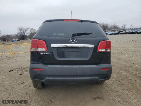 2011 Kia Sorento LX with VIN 5XYKTCA12BG159382, listed as a Copart auction lot 49151255 with 118,413 mi miles and Salvage Title. Bid and sale history available at carsss.com. Image 6.