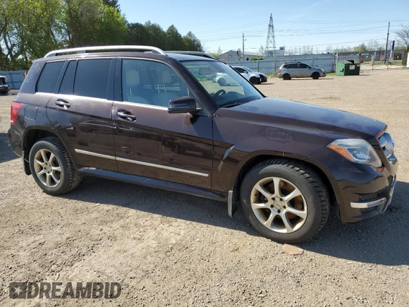 2013 Mercedes-Benz GLK 250 with VIN WDCGG0EB4DG128172, listed as a Copart auction lot 53474734 with 216,712 mi miles and Clean Title. Bid and sale history available at DreamBid. Image 4.