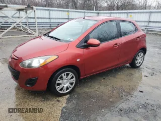 2014 Mazda 2 Sport with VIN JM1DE1KZ6E0182217, listed as a Copart auction lot 85332984 with 130,282 mi miles and Clean Title. Bid and sale history available at carsss.com. Image 1.