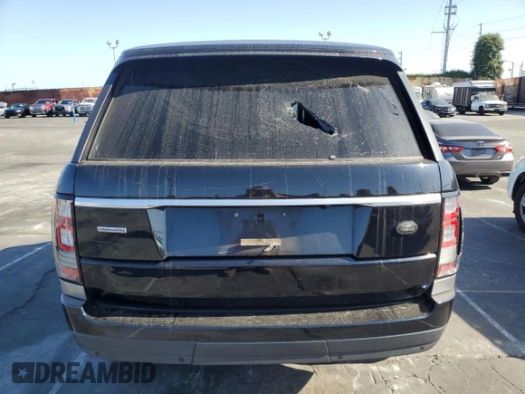 2013 Land Rover Range Rover SC with VIN SALGS2EF1DA108914, listed as a Copart auction lot 57350185 with 137,783 mi miles and Salvage title. Bid and sale history available at DreamBid. Image 6.