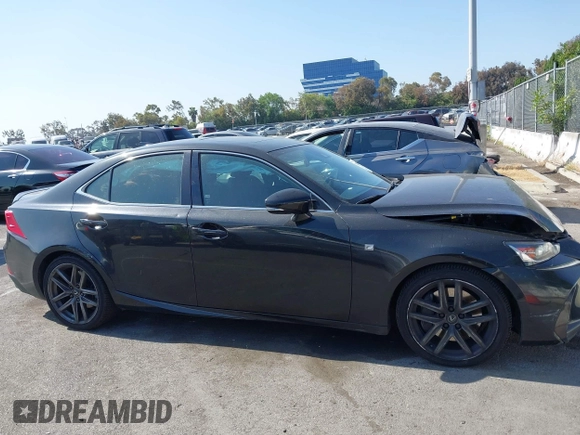 2019 Lexus IS 300 with VIN JTHBA1D28K5094155, listed as a IAAI auction lot 42299124 with 66,090 mi miles and . Bid and sale history available at DreamBid. Image 13.