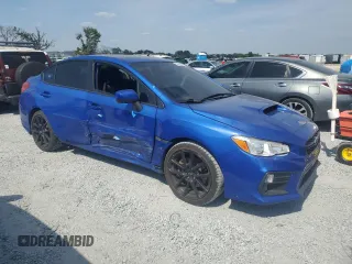 2020 Subaru WRX Premium with VIN JF1VA1C65L9819150, listed as a Copart auction lot 54352965 with 57,370 mi miles and Salvage title. Bid and sale history available at DreamBid. Image 4.