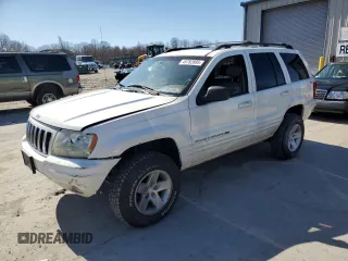 2001 Jeep Grand Cherokee Limited with VIN 1J4GW58N71C617996, listed as a Copart auction lot 49782895 with 89,896 mi miles and Salvage Title. Bid and sale history available at carsss.com. Image 1.