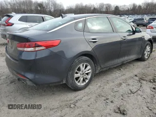 2017 Kia Optima LX z VIN KNAGT4L30H5142492, wystawiony jako Copart lot #43191155 z przebiegiem 63 092 mil mil oraz Szkoda całkowita • Salvage title. Historia ofert i sprzedaży dostępna na DreamBid. Obrazek 3.