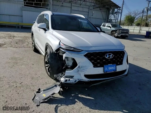 2019 Hyundai Santa Fe Limited with VIN 5NMS53AA0KH063542, listed as a Copart auction lot 86742474 with 79,929 mi miles and Salvage Title. Bid and sale history available at carsss.com. Image 12.