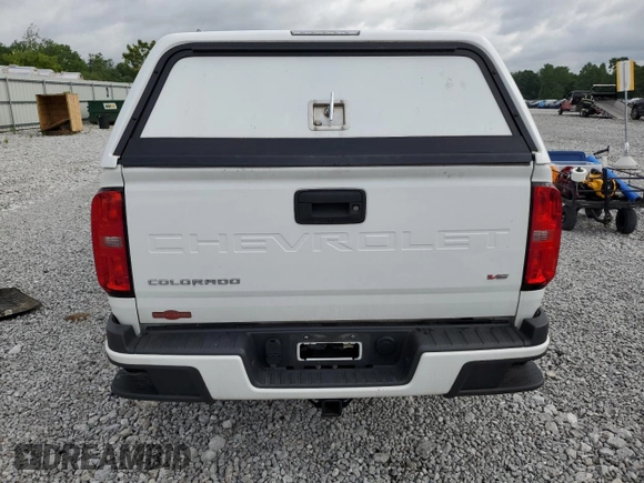 2022 Chevrolet Colorado 2WD LT with VIN 1GCGSCEN8N1210488, listed as a Copart auction lot 61494015 with 50,461 mi miles and Clean title. Bid and sale history available at DreamBid. Image 6.