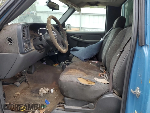 2006 Chevrolet Silverado 1500 Work Truck with VIN 1GCEC14X56Z287706, listed as a Copart auction lot 56280385 with Not Provided miles and Clean Title. Bid and sale history available at DreamBid. Image 7.