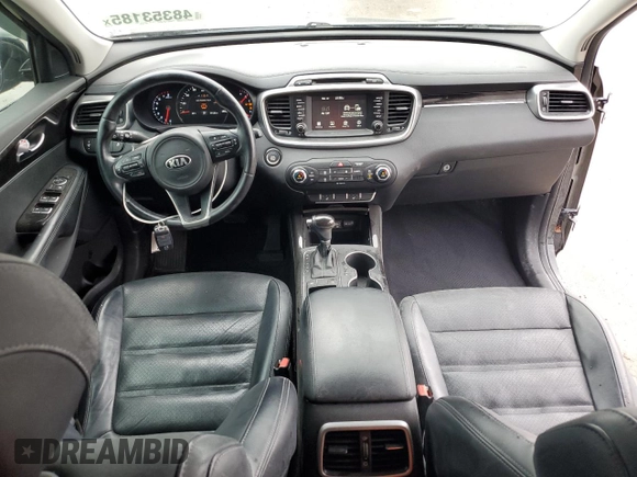 2017 Kia Sorento EX with VIN 5XYPH4A59HG301722, listed as a Copart auction lot 48353185 with 87,128 mi miles and Salvage Title. Bid and sale history available at carsss.com. Image 8.
