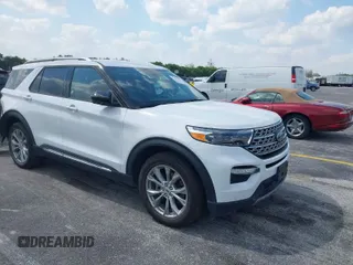 2023 Ford Explorer Limited with VIN 1FMSK7FH2PGB17892, listed as a IAAI auction lot 42059353 with 40,526 mi miles. Bid and sale history available at carsss.com. Image 1.