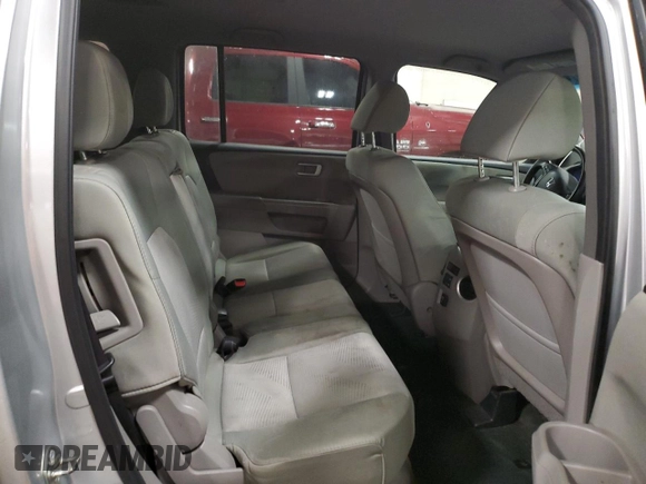 2013 Honda Pilot LX with VIN 5FNYF4H20DB083516, listed as a Copart auction lot 52127445 with 212,029 mi miles and Clean Title. Bid and sale history available at DreamBid. Image 11.