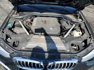 2020 BMW X3 xDrive30i with VIN 5UXTY5C09LLT37671, listed as a Copart auction lot 51134225 with 53,044 mi miles and Salvage Title. Bid and sale history available at DreamBid. Image 12.
