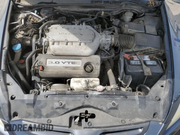 2003 Honda Accord EX z VIN 1HGCM665X3A030694, wystawiony jako Copart lot #59885425 z przebiegiem 152 223 mil mil oraz Czysty tytuł • Clean title. Historia ofert i sprzedaży dostępna na DreamBid. Obrazek 11.