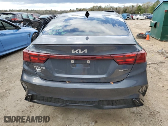 2024 Kia Forte GT-Line with VIN 3KPF54AD5RE733847, listed as a Copart auction lot 48841065 with 11,045 mi miles and Salvage Title. Bid and sale history available at carsss.com. Image 6.