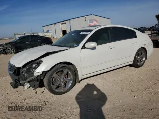 2008 Nissan Maxima SE z VIN 1N4BA41EX8C834686, wystawiony jako Copart lot #45375895 z przebiegiem 241 501 mil mil oraz Szkoda całkowita • Salvage title. Historia ofert i sprzedaży dostępna na DreamBid. Obrazek 1.