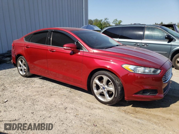 2014 Ford Fusion SE with VIN 3FA6P0HD2ER125916, listed as a Copart auction lot 51517515 with 129,271 mi miles and Salvage Title. Bid and sale history available at DreamBid. Image 4.