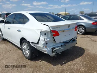 2019 Nissan Sentra S with VIN 3N1AB7APXKY212970, listed as a IAAI auction lot 41839260 with 45,779 mi miles and . Bid and sale history available at DreamBid. Image 6.