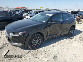 2020 Mazda CX-30 with VIN 3MVDMABLXLM123291, listed as a Copart auction lot 74711804 with 59,248 mi miles and Salvage Title. Bid and sale history available at DreamBid. Image 1.