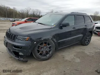 2019 Jeep Grand Cherokee Limited X with VIN 1C4RJFBG5KC618191, listed as a Copart auction lot 53991225 with 66,197 mi miles and Salvage Title. Bid and sale history available at carsss.com. Image 1.
