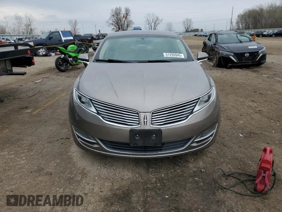 2016 Lincoln MKZ with VIN 3LN6L2G9XGR622578, listed as a Copart auction lot 51295945 with 91,777 mi miles and Salvage Title. Bid and sale history available at DreamBid. Image 5.