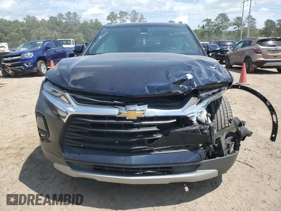 2020 Chevrolet Blazer LT with VIN 3GNKBCRS6LS587477, listed as a Copart auction lot 56938945 with 100,289 mi miles and Salvage title. Bid and sale history available at DreamBid. Image 5.
