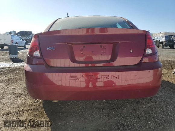 2006 Saturn ION z VIN 1G8AJ55F56Z176388, wystawiony jako Copart lot #82185234 z przebiegiem 148 248 mil mil oraz Szkody całkowita. Historia ofert i sprzedaży dostępna na DreamBid. Obrazek 6.
