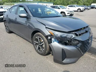 2024 Nissan Sentra SV with VIN 3N1AB8CV1RY319269, listed as a Copart auction lot 60719725 with 20,730 mi miles and Salvage title. Bid and sale history available at DreamBid. Image 4.