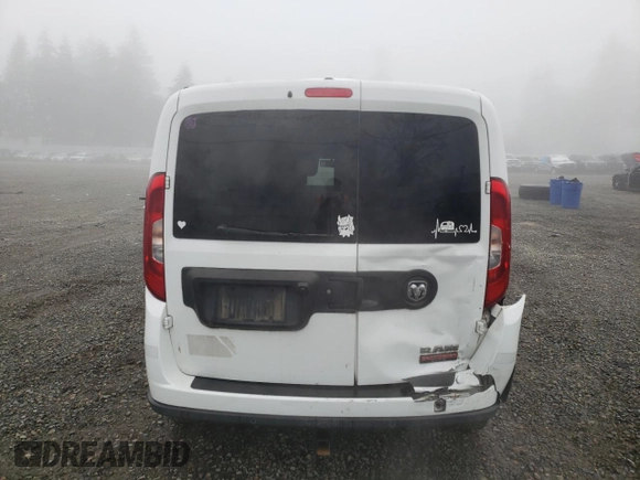 2018 Ram ProMaster City Passenger SLT с VIN ZFBERFBB3J6L16958, выставлен на аукционе Copart как лот 82562424 с пробегом 86 216 миль миль и Списание • Salvage title. История ставок и продаж доступна на DreamBid. Изображение 6.