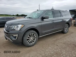 2018 Ford Expedition Max Limited with VIN 1FMJK2AT5JEA61055, listed as a Copart auction lot 59604715 with 122,390 mi miles and Clean title. Bid and sale history available at DreamBid. Image 1.