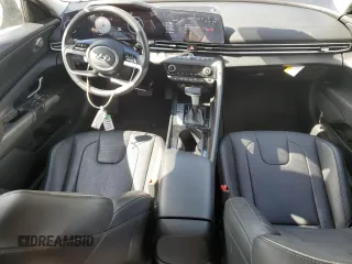 2023 Hyundai Elantra Limited with VIN KMHLP4AG6PU499056, listed as a Copart auction lot 49999395 with 24,421 mi miles and Salvage Title. Bid and sale history available at DreamBid. Image 8.