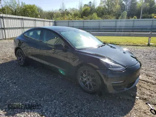 2022 Tesla Model 3 with VIN 5YJ3E1EAXNF286180, listed as a Copart auction lot 52299105 with 129,824 mi miles and Clean Title. Bid and sale history available at carsss.com. Image 4.