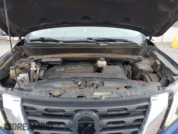 2017 Nissan Pathfinder SV z VIN 5N1DR2MMXHC613443, wystawiony jako IAAI lot #42370891 z przebiegiem 135 460 mil mil oraz . Historia ofert i sprzedaży dostępna na DreamBid. Obrazek 10.
