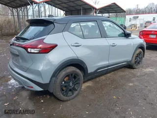 2024 Nissan Kicks SR with VIN 3N1CP5DV2RL556812, listed as a IAAI auction lot 41597658 with 2,426 mi miles. Bid and sale history available at carsss.com. Image 4.
