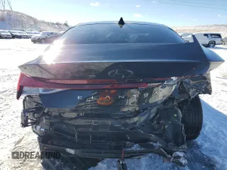 2023 Hyundai Elantra SEL with VIN 5NPLS4AG3PH098612, listed as a Copart auction lot 84548734 with 26,258 mi miles and Salvage Title. Bid and sale history available at DreamBid. Image 6.
