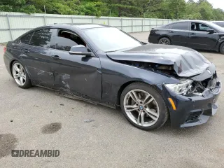 2015 BMW 4 Series 435i xDrive z VIN WBA4B3C57FD669983, wystawiony jako Copart lot #57360823 z przebiegiem 56 215 mil mil oraz . Historia ofert i sprzedaży dostępna na DreamBid. Obrazek 4.