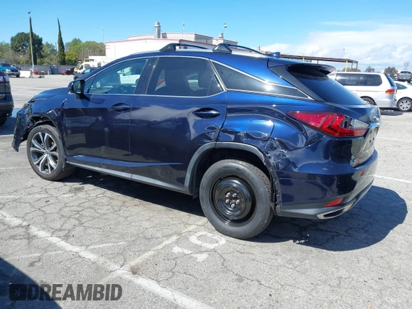2022 Lexus RX with VIN 2T2HZMAA1NC226807, listed as a IAAI auction lot 41795157 with 38,073 mi miles. Bid and sale history available at carsss.com. Image 3.